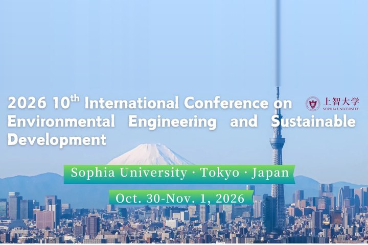 CEESD 2026 poster: the Tokyo skyline with Mount Fuji and the Tokyo Skytree; Sophia University, Tokyo, Japan, October 30 to November 1, 2026